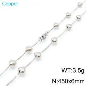 Copper Necklace - KN112358-Z