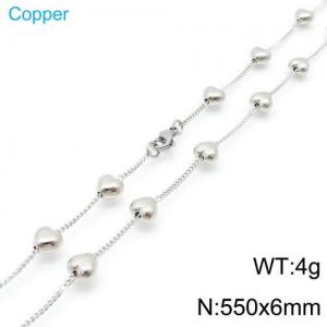 Copper Necklace - KN112360-Z