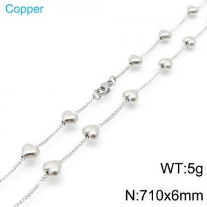 Copper Necklace - KN112363-Z