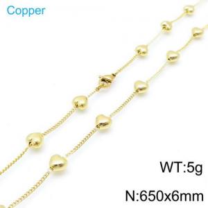 Copper Necklace - KN112368-Z