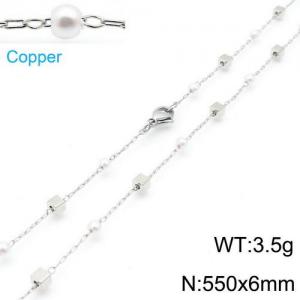 Copper Necklace - KN112372-Z