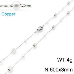 Copper Necklace - KN112373-Z