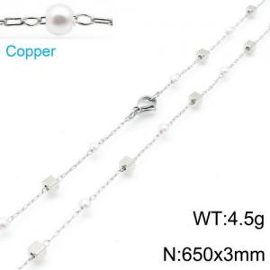 Copper Necklace - KN112374-Z