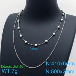 Copper Necklace - KN112386-Z