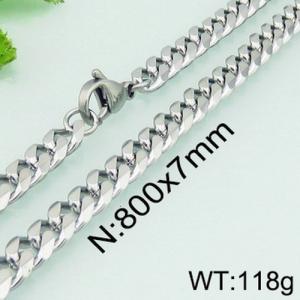 Stainless Steel Necklace - KN112471-Z
