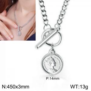 Stainless Steel Necklace - KN112506-Z
