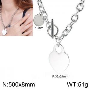 Stainless Steel Necklace - KN112510-Z