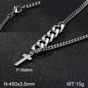 Stainless Steel Necklace - KN112529-Z