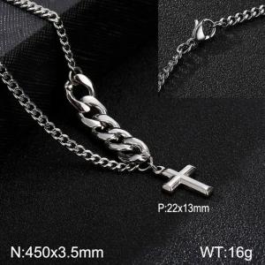 Stainless Steel Necklace - KN112531-Z