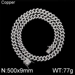 Copper Necklace - KN113019-WGQK