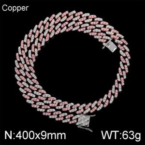 Copper Necklace - KN113028-WGQK