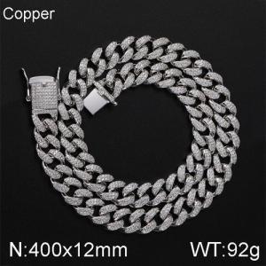 Copper Necklace - KN113058-WGQK