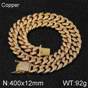 Copper Necklace - KN113063-WGQK