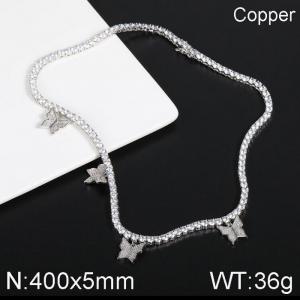Copper Necklace - KN113403-WGQK