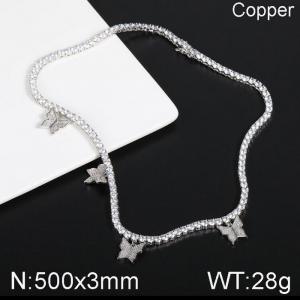 Copper Necklace - KN113411-WGQK