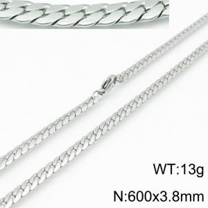 Stainless Steel Necklace - KN113436-Z