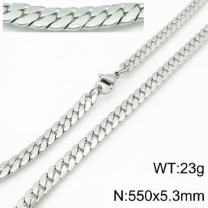 Stainless Steel Necklace - KN113447-Z