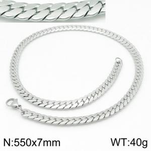 Stainless Steel Necklace - KN113459-Z