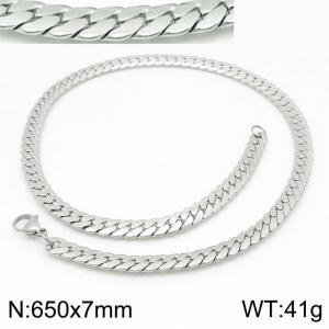 Stainless Steel Necklace - KN113461-Z