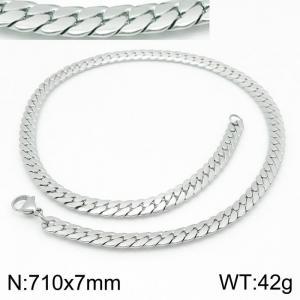 Stainless Steel Necklace - KN113462-Z