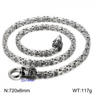 Stainless Steel Necklace - KN113575-Z