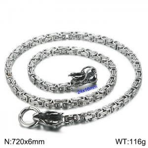 Stainless Steel Necklace - KN113579-Z