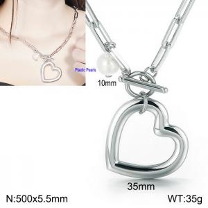 Stainless Steel Necklace - KN113614-Z