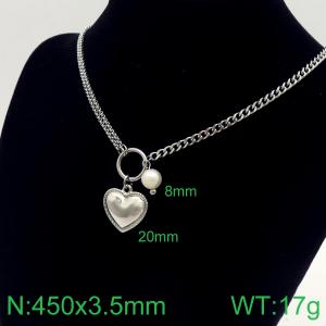 Stainless Steel Necklace - KN113625-Z