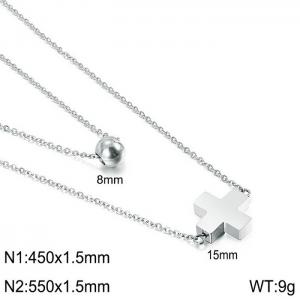 Stainless Steel Necklace - KN113633-Z
