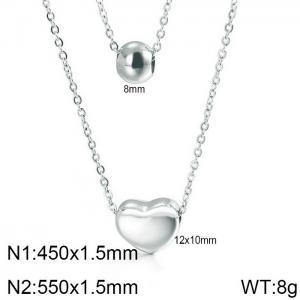 Stainless Steel Necklace - KN113635-Z