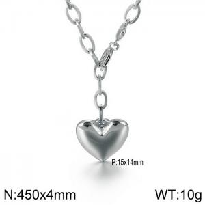 Stainless Steel Necklace - KN113847-Z