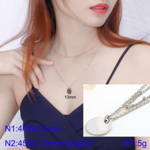 Stainless Steel Necklace - KN113854-Z