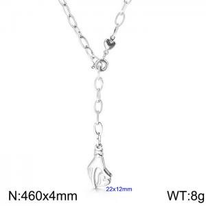 Stainless Steel Necklace - KN113927-Z