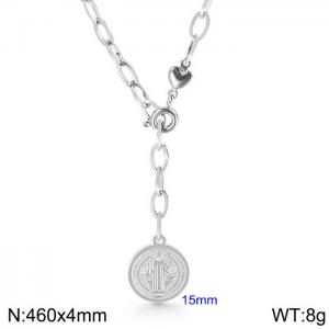 Stainless Steel Necklace - KN113929-Z