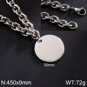 Stainless Steel Necklace - KN113985-Z