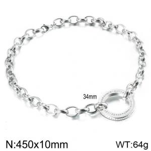 Stainless Steel Necklace - KN113990-Z