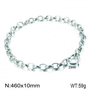 Stainless Steel Necklace - KN113993-Z