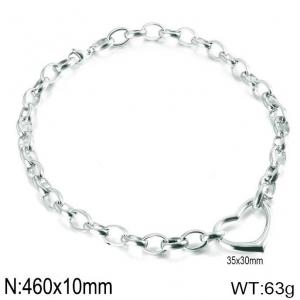 Stainless Steel Necklace - KN113997-Z