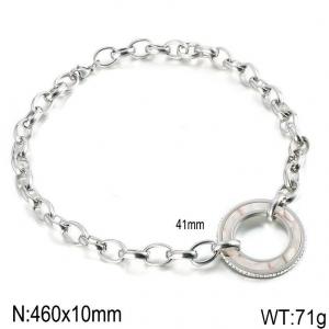 Stainless Steel Necklace - KN114000-Z