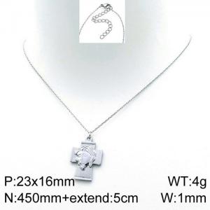 Stainless Steel Necklace - KN114055-Z