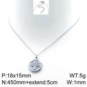 Stainless Steel Necklace - KN114057-Z