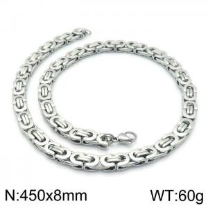 Stainless Steel Necklace - KN114169-Z