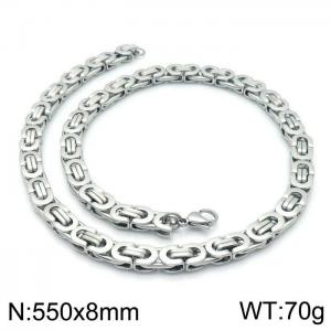 Stainless Steel Necklace - KN114171-Z