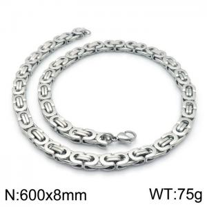 Stainless Steel Necklace - KN114172-Z