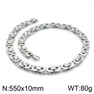 Stainless Steel Necklace - KN114199-Z