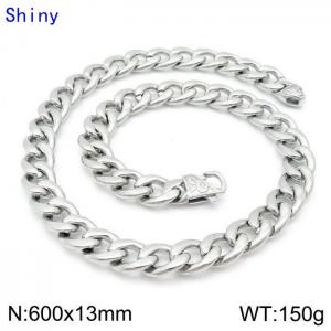 Stainless Steel Necklace - KN114368-Z