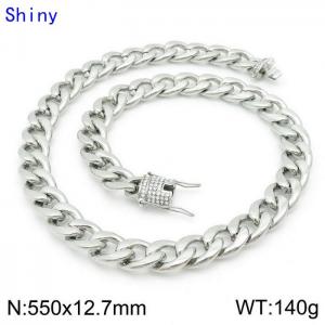 Stainless Steel Necklace - KN114409-Z