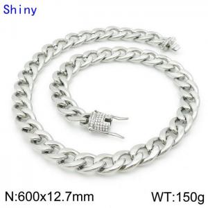 Stainless Steel Necklace - KN114410-Z