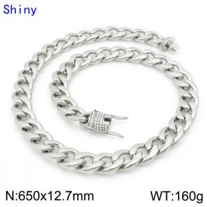 Stainless Steel Necklace - KN114411-Z