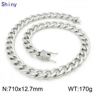 Stainless Steel Necklace - KN114412-Z